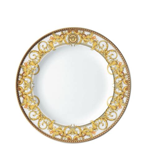 versace square asian dream plate|Versace baroque dinnerware.